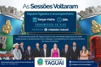 Câmara Municipal de Taguaí retoma os trabalhos legislativos de 2026